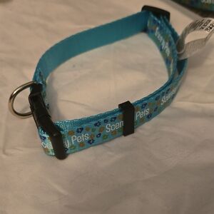 Scentsy Pets Teal Collar with Black Buckle